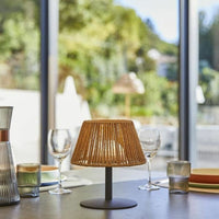 LED-Lampe Lumisky Standy Mini Raffy Braun Kunststoff