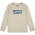Jungen Langarm-T-Shirt Levi's Lvb L/S Batwing Beige