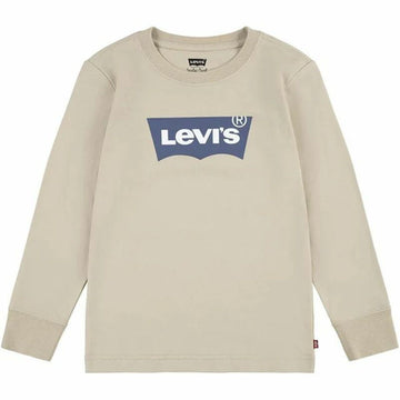 Jungen Langarm-T-Shirt Levi's Lvb L/S Batwing Beige