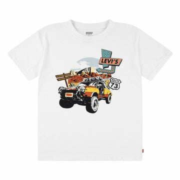 Kurzarm-T-Shirt für Kinder Levi's Lvb Day Trip Weiß