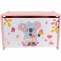 Truhe Fun House CALLY MIMI KOALA Rosa Holz 40 x 58 x 36 cm