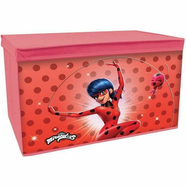 Box Fun House Miraculous Rot 55,5 x 34,5 x 34 cm