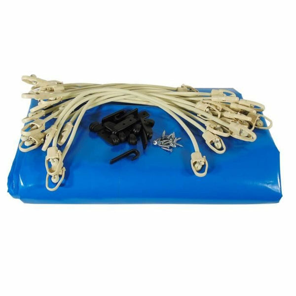 Poolabdeckung Ubbink Blau 426 x 426 cm