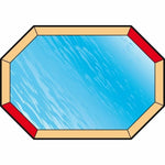 Poolabdeckung Ubbink Blau 400 x 610 cm