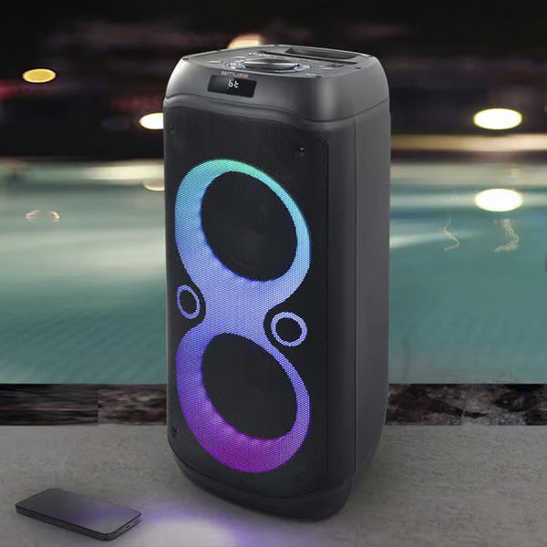 Tragbare Bluetooth-Lautsprecher Muse Schwarz 600 W