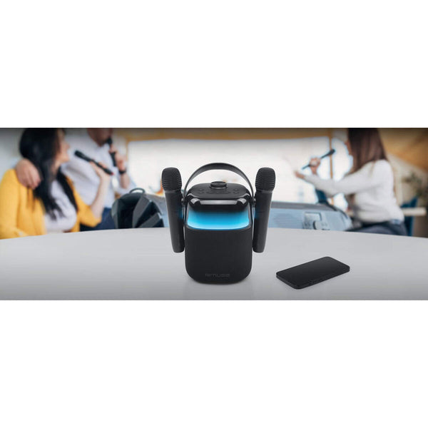 Bluetooth Lautsprecher mit Karaoke Mikrofon Muse MUSE M-530 KA 30 W Schwarz