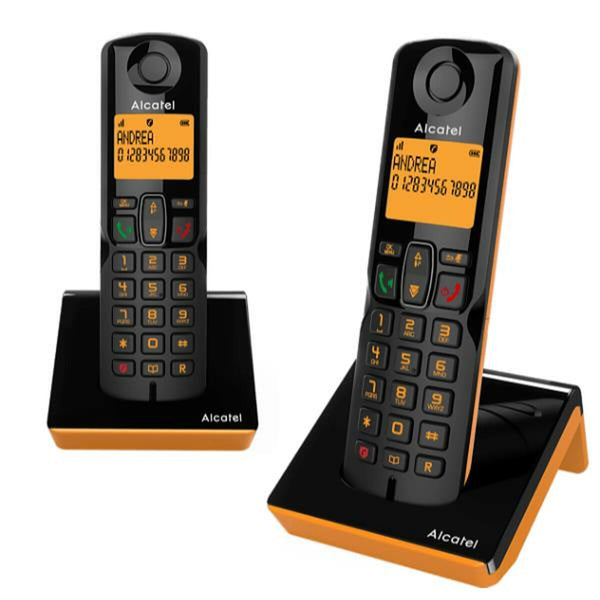 Festnetztelefon Alcatel ATL1425413 Schwarz Orange