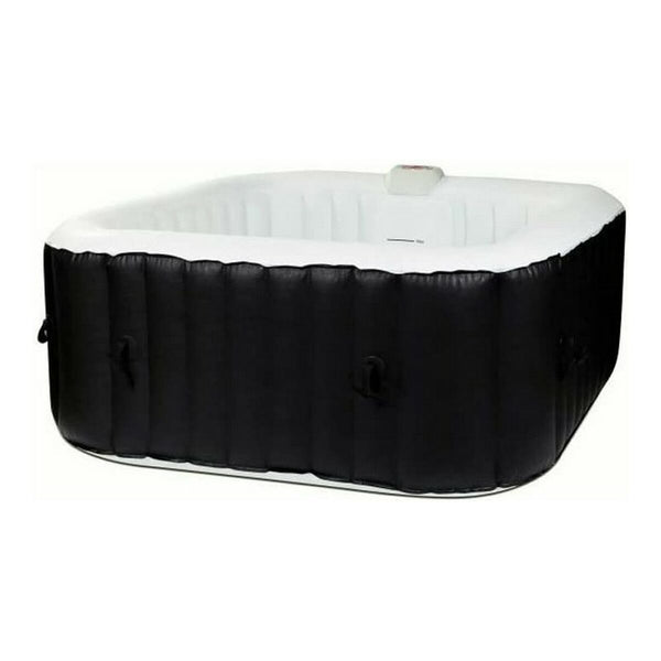 Aufblasbares Spa Sunspa karriert Schwarz 4 menschen (155 x 155 x 65 cm)