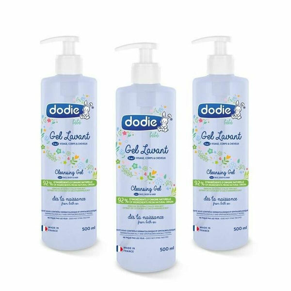 Duschgel Dodie 500 ml 3 Stücke (3 Stück)