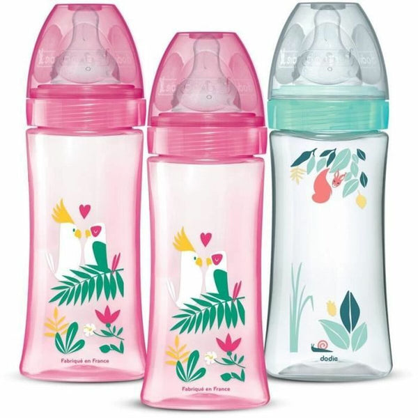 Baby-Flasche Dodie Bird ros