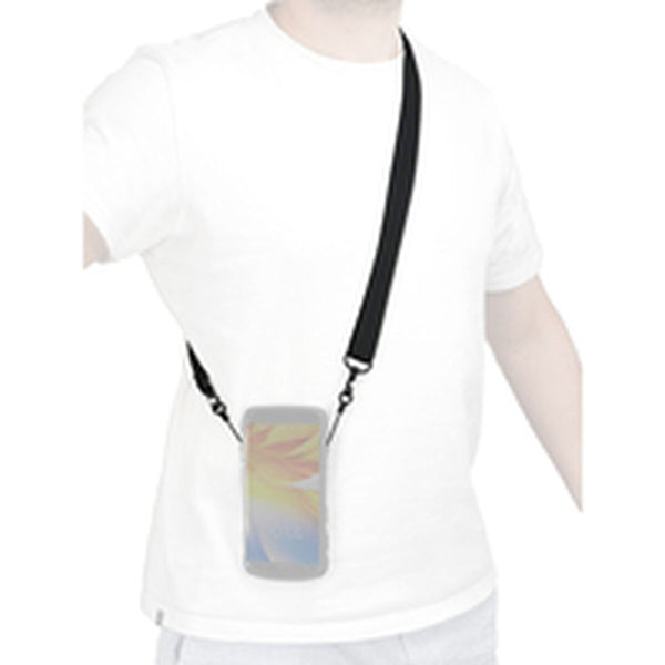 Schultertasche Mobilis 001093 Schwarz