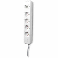 Steckdosenleiste mit 4 Steckdosen ohne Schalter SCS SENTINEL SmartPlug 240 V