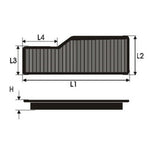 Luftfilter Green Filters P965006