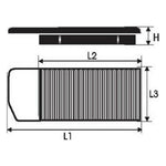 Luftfilter Green Filters P965017