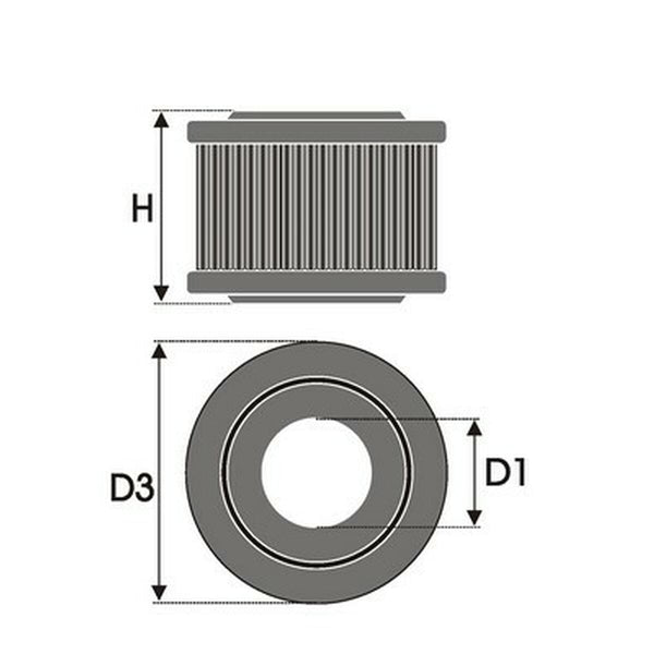 Luftfilter Green Filters R727427