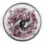 Zerkleinerer Hkoenig LEO8 Schwarz Chrom Glas Edelstahl 1 L