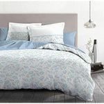 Bettbezug-Set HOME LINGE PASSION Adonis Blau 220 x 240 cm 3 Stücke