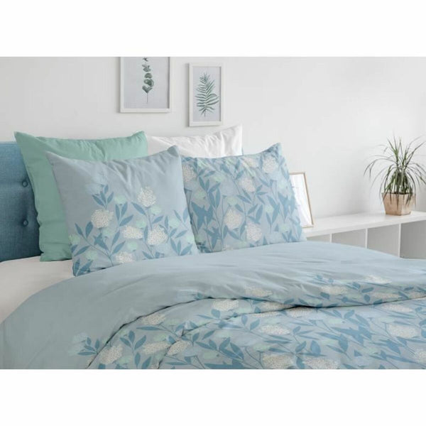 Bettbezug-Set HOME LINGE PASSION 240 x 260 cm Blau 3 Stücke