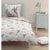 Bettbezug-Set Roupillon Birdie 140 x 200 cm Rosa 2 Stücke