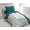 Bettbezug-Set HOME LINGE PASSION Ethno grün 140 x 200 cm