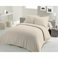 Bettbezug-Set Lovely Home Beige Creme 240 x 260 cm