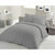 Bettbezug-Set Lovely Home Grau Hellgrau 220 x 240 cm