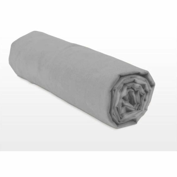 Spannbetttuch HOME LINGE PASSION HP71773 Grau Hellgrau 180 x 200 + 30 cm