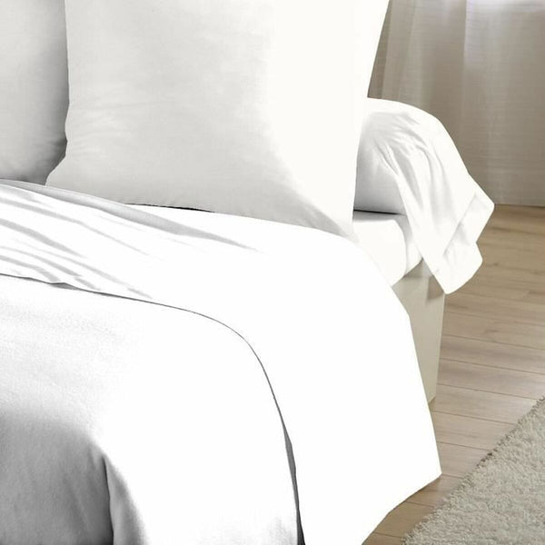 Bettwäsche-Set HOME LINGE PASSION Flat sheet Weiß Einzelbett 180 x 290 cm