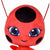 Plüschtier Bandai Tikki Plush rouge Kunststoff
