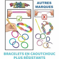 Kit zur Herstellung von Armbändern Bandai Rainbow Moon Kunststoff
