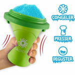 Becher für Eis und Slush-Eis mit Rezepten Bandai Chillfactor Granita Mug Rose Kunststoff