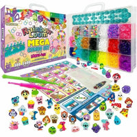 Kit zur Herstellung von Armbändern und Halsketten Bandai Rainbow Moon Mega Combo set Kunststoff