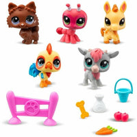 Gelenkige Figuren Bandai Littlest Pet Shop Kunststoff