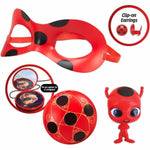 Verkleidung für Kinder Bandai Miraculous Ladybug Rot rouge LadyBug