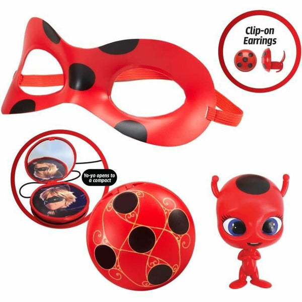 Verkleidung für Kinder Bandai Miraculous Ladybug Rot rouge LadyBug