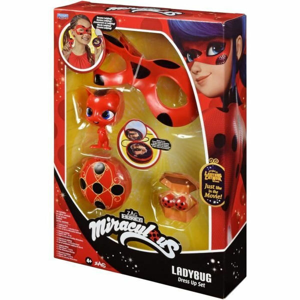 Verkleidung für Kinder Bandai Miraculous Ladybug Rot rouge LadyBug
