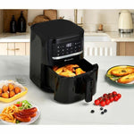 Heißluftfritteuse Continental Edison Schwarz 1400 W 4,5 L