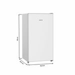 Mini-Kühlschrank Oceanic Weiß 90 L