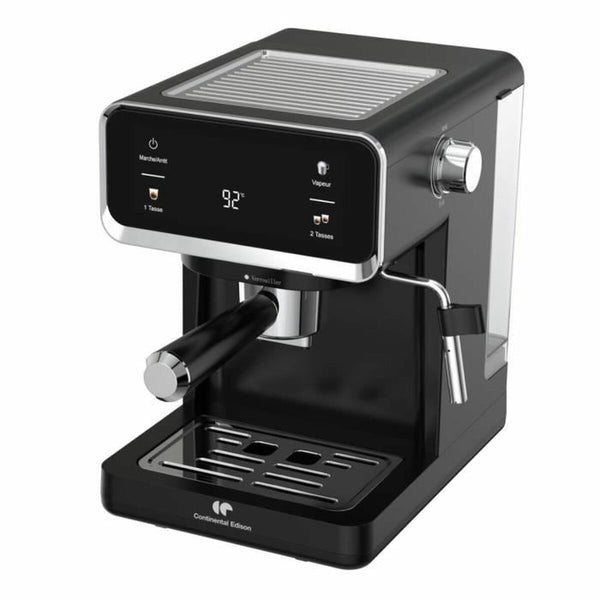 Superautomatische Kaffeemaschine Continental Edison CEME19B Schwarz