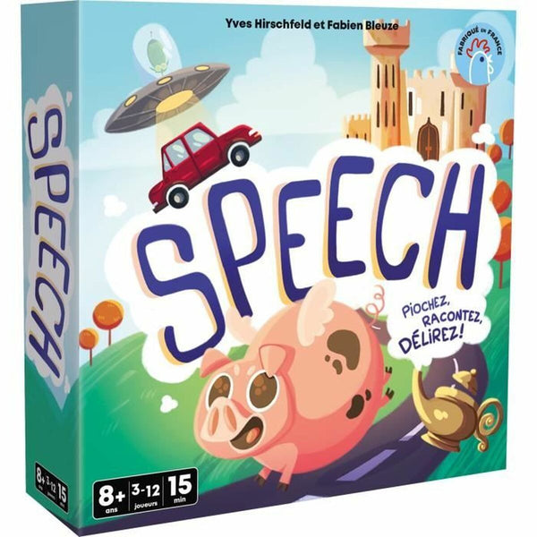 Tischspiel Asmodee Speech (FR)