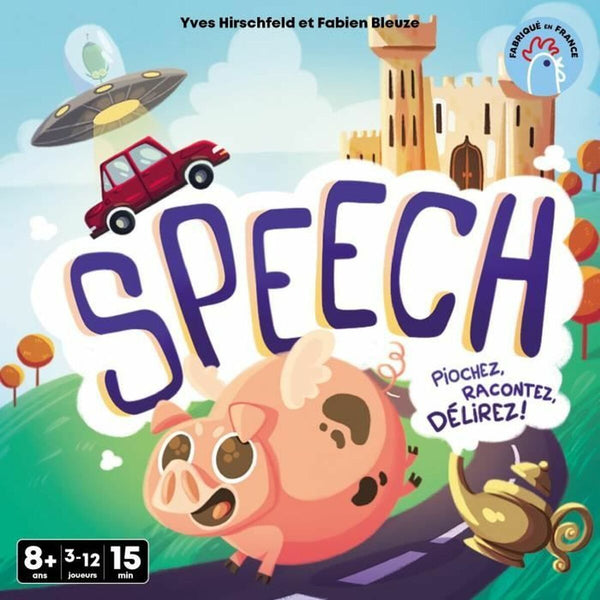 Tischspiel Asmodee Speech (FR)