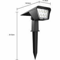 Solarlampe Lumisky Curtis Grau (2 Stück)