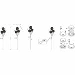 Solarlampe Galix G4510 Bunt