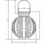 Solarlampe Galix Beige