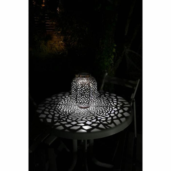 Solarlampe Galix G2002 Chrom Kaltweiß 10 lm