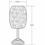 Solarlampe Galix G2003 Chrom 10 W Kaltweiß 10 lm