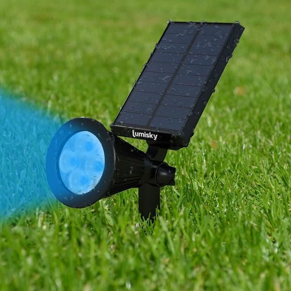 Solarlampe Lumisky Schwarz rouge 200 Lm (2 Stücke) (2 Stück)