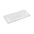 Bluetooth-Tastatur Bluestork BS-KB-MICRO/BT/SP Weiß Silberfarben Qwerty Spanisch