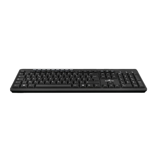 Tastatur Bluestork BS-KB-MFIRST2/SP Schwarz Qwerty Spanisch