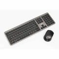 Tastatur mit Drahtloser Maus Bluestork Easy Slim Grau